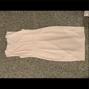 Calvin Klein light pink dress